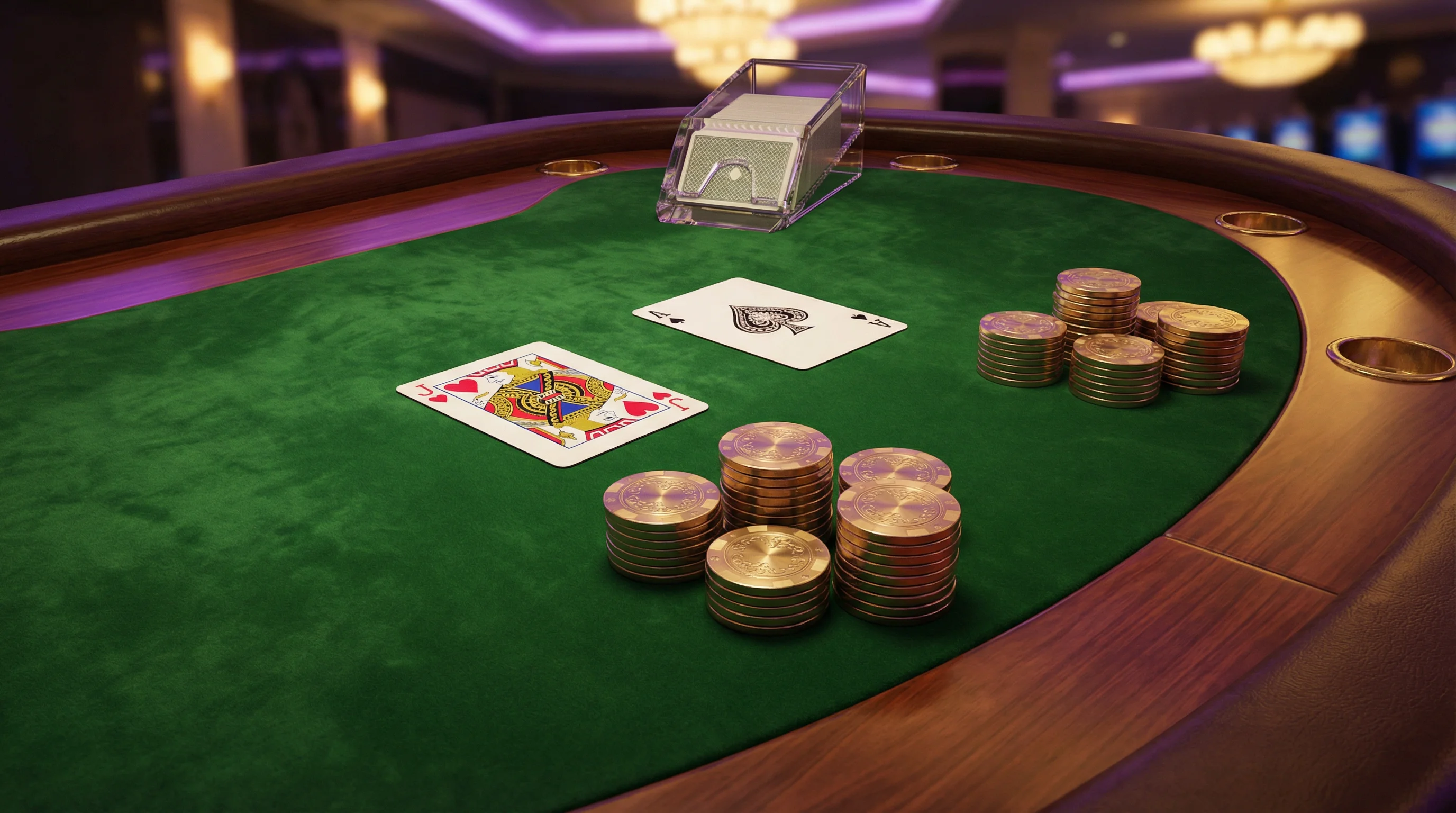 Mesa de bacará VIP no jogao bet